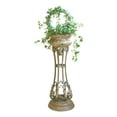 thumbnail image 1 of Butler Specialty Company Traditional Metal & Stone Tall Planter In Gold, 1 of 2