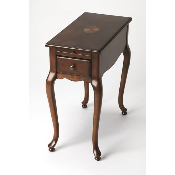 Croydon One Drawer with Pullout Side Table in Medium Brown 3743024