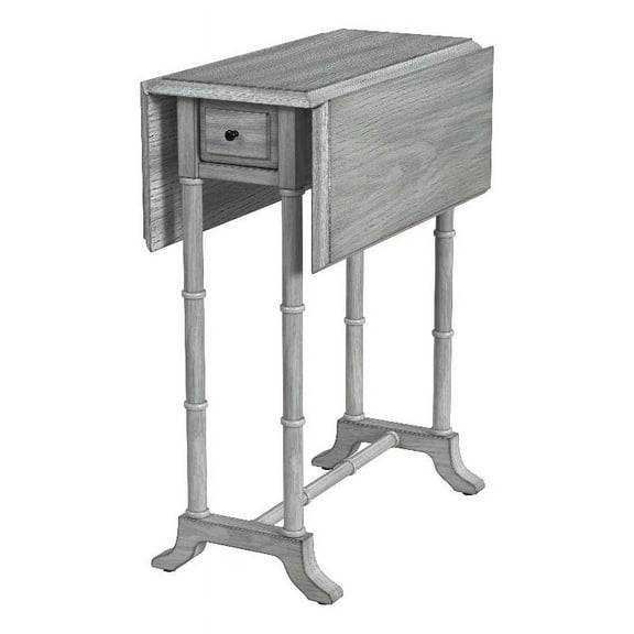 Butler Specialty Darrow Gray Drop-Leaf Accent Table