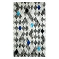 thumbnail image 1 of Butler Specialty Hair On Hide 8 x 10 Area Rug in Charcoal and Blue, 1 of 2