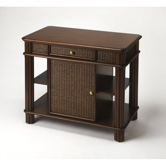 Butler Specialty Falmouth Rattan Kitchen Island
