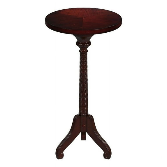 Butler Specialty Florence Wood Pedestal Table In Cherry Brown