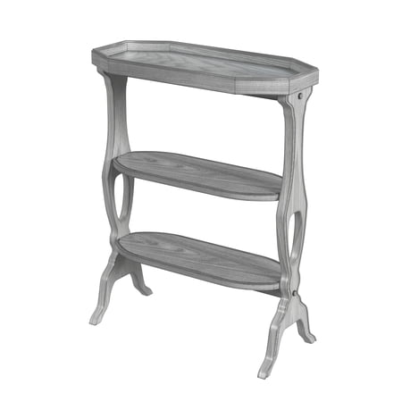 Butler Specialty Hadley Powder Gray Side Table
