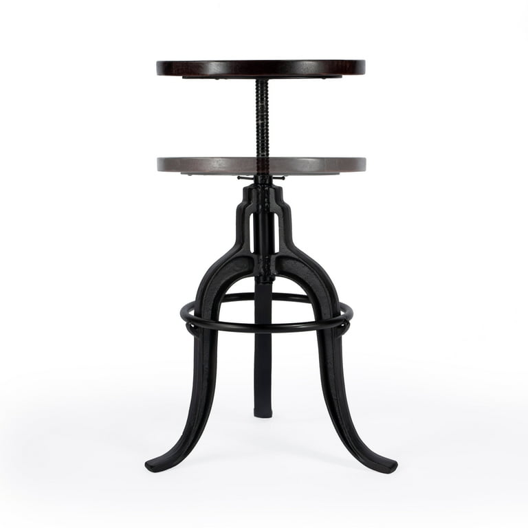 Butler Specialty Industrial Chic Adjustable Bar Stool In Dark