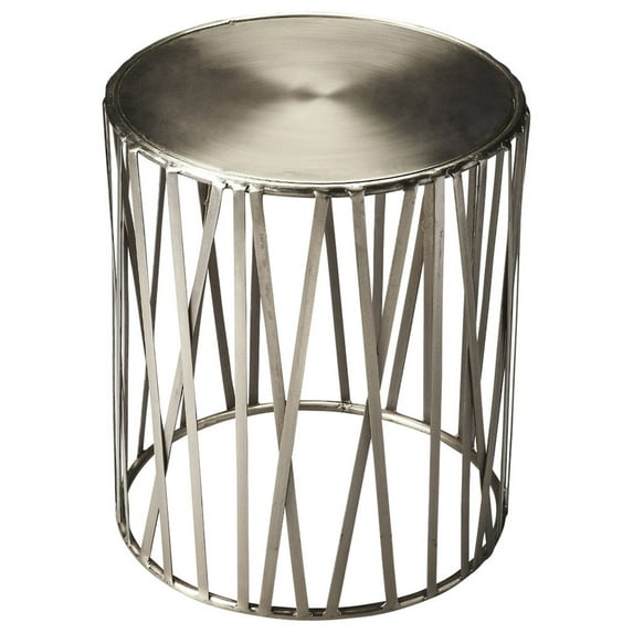 Butler Specialty Industrial Chic Kruse End Table In Iron
