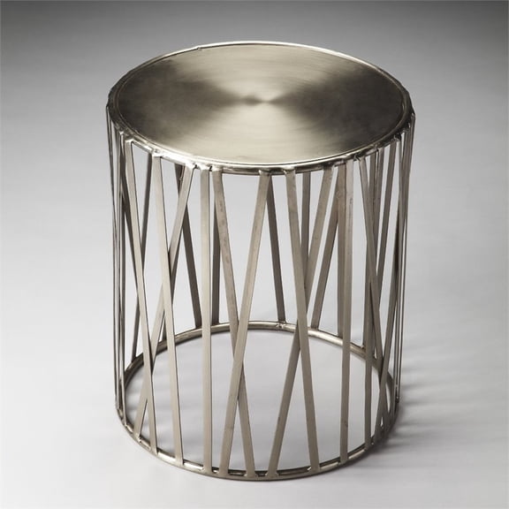 Butler Specialty Industrial Chic Kruse End Table In Iron