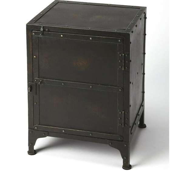 Butler Specialty Industrial Chic Owen Side Chest In Industrial