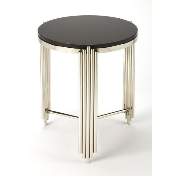 Butler Specialty Khalifa Granite End Table In Black