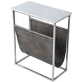 thumbnail image 1 of Butler Specialty Koler Marble And Leather Magazine Table In Beige, 1 of 5