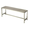 thumbnail image 1 of Butler Specialty Loft Bench In Silver, 1 of 6