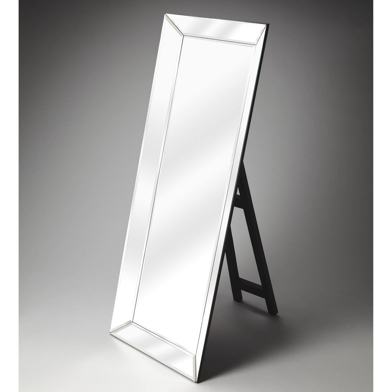 Emerson Sleek Wood Frame 63" Freestanding Mirror