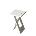 thumbnail image 1 of Butler Specialty Loft Square Folding End Table In White, 1 of 2