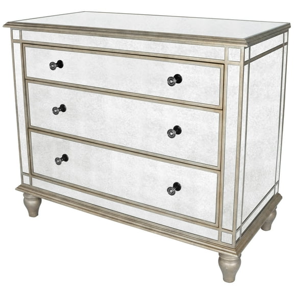 Butler Specialty Masterpiece Laflin 3 Drawer Mirrored Accent Chest