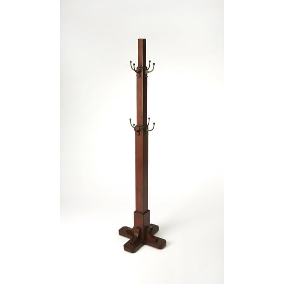 Butler Specialty Masterpiece Webster Coat Rack In Antique Cherry