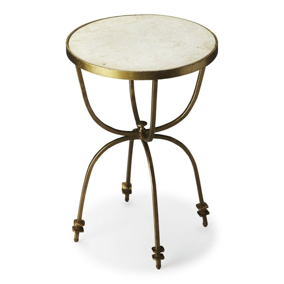Butler Specialty Metalworks Round End Table In Multi-Color