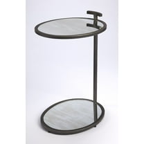 Butler Specialty Mirror Side Table In Black