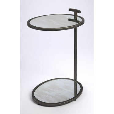 Butler Specialty Mirror Side Table In Black