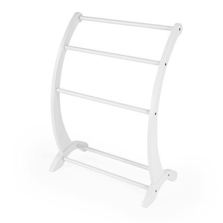 Butler Specialty Nathaniel Glossy Blanket Stand In White