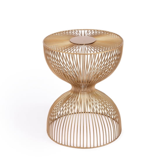 Butler Specialty Nicholas Gold Metal End Table