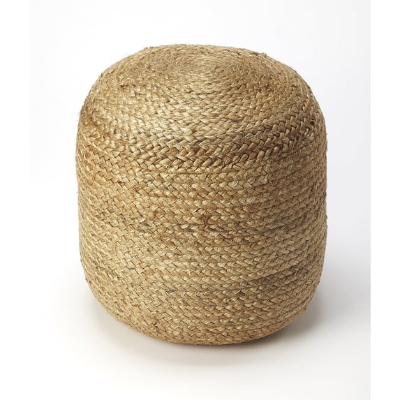 Butler Specialty Noosa Jute Pouffe In Brown