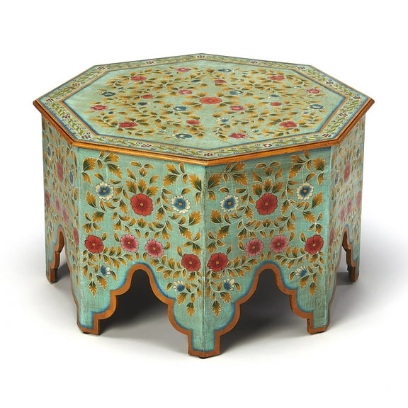 Butler Specialty Priya Hand Painted Coffee Table In Espresso