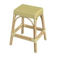 thumbnail image 1 of Butler Specialty Company Robias Rattan 24.5" Counter Stool - Yellow & White Dot, 1 of 6