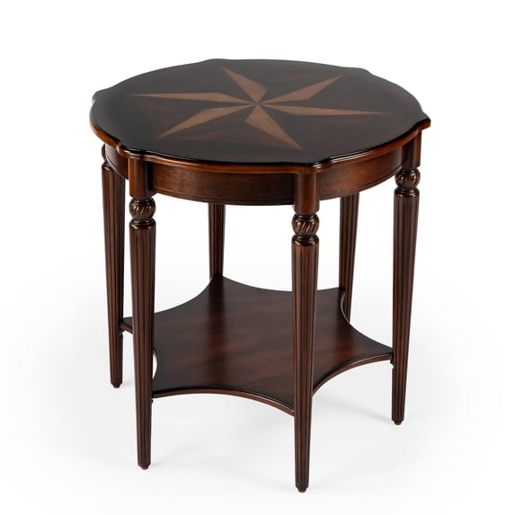 Butler Specialty Round Accent Table In Plantation Cherry