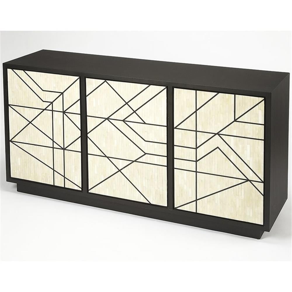 Greta 59" Bone Inlay and MDF Modern Sideboard