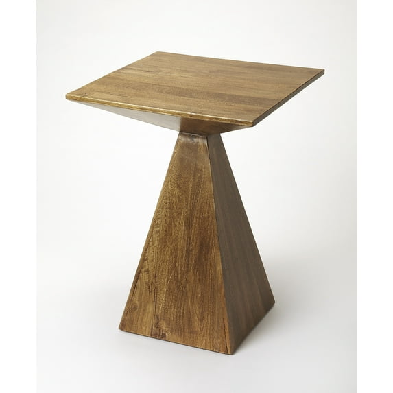 Butler Loft - Light Brown - Square - Mango wood solids - BUTLER TITUS MODERN WOOD END TABLE