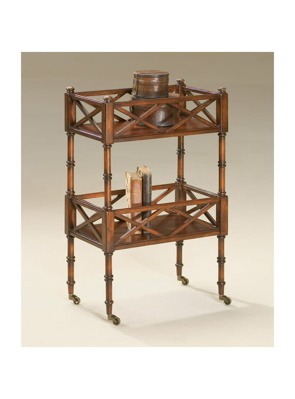 Butler Specialty Traditional Serving Cart in Plantation Cherry