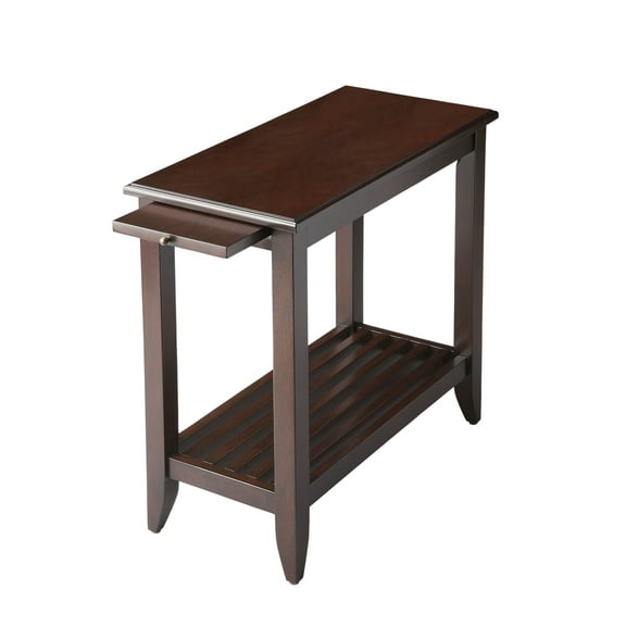 Butler Specialty Transitional Chairside Table In Merlot