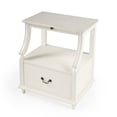 thumbnail image 1 of Butler Specialty Danielle Marble Nightstand In White, 1 of 9