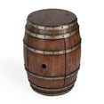 thumbnail image 1 of Butler Specialty Mountain Lodge Calumet Rustic Barrel Table, 1 of 7