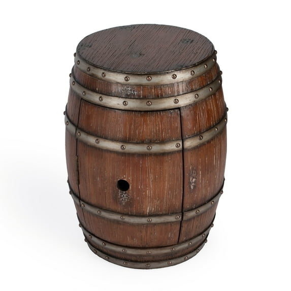 Butler Specialty Mountain Lodge Calumet Rustic Barrel Table