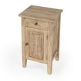 thumbnail image 1 of Butler Transitional Switra 1 Door 1 Drawer End Table With Natural 1841312, 1 of 9