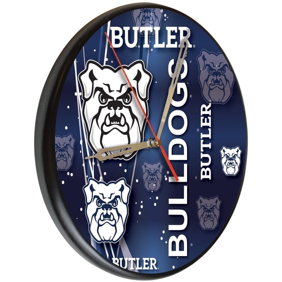 Butler University 13" Solid Wood Clock