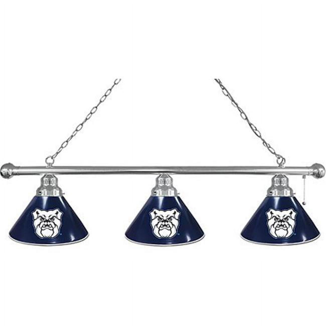 Butler University 3 Shade Billiard Light with Chrome Fixture - Walmart.com