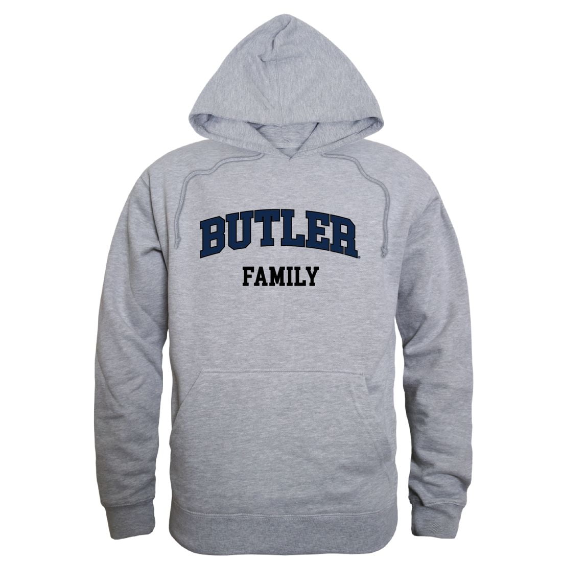Butler University Bulldog Family Hoodie Sweatshirts Heather Grey Small Walmart