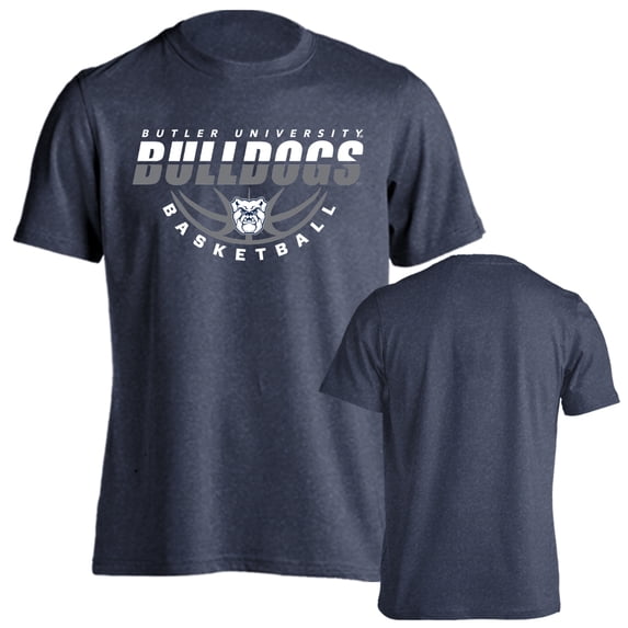 Butler University Bulldogs Basketball Bball Logo Short Sleeve T-Shirt