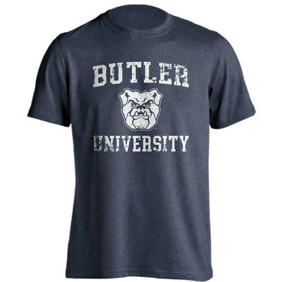 Butler University Bulldogs Distressed Retro Short Sleeve T-Shirt