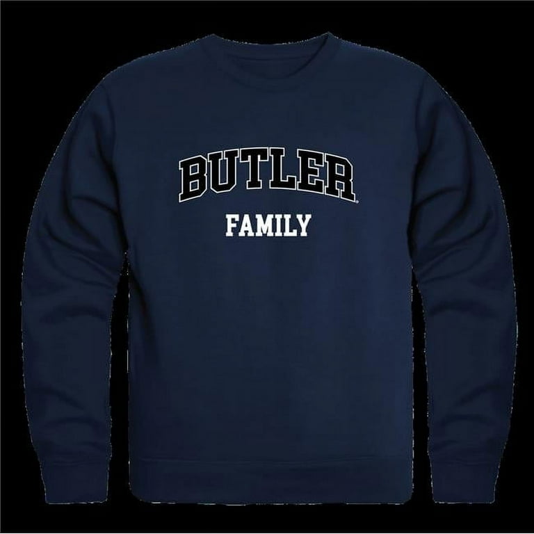 Butler University Bulldogs Family Crewneck Sweatshirt Navy Large Walmart