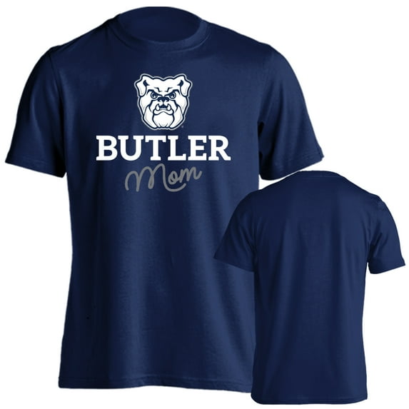 Butler University Bulldogs Mom Proud Parent Short Sleeve T-Shirt