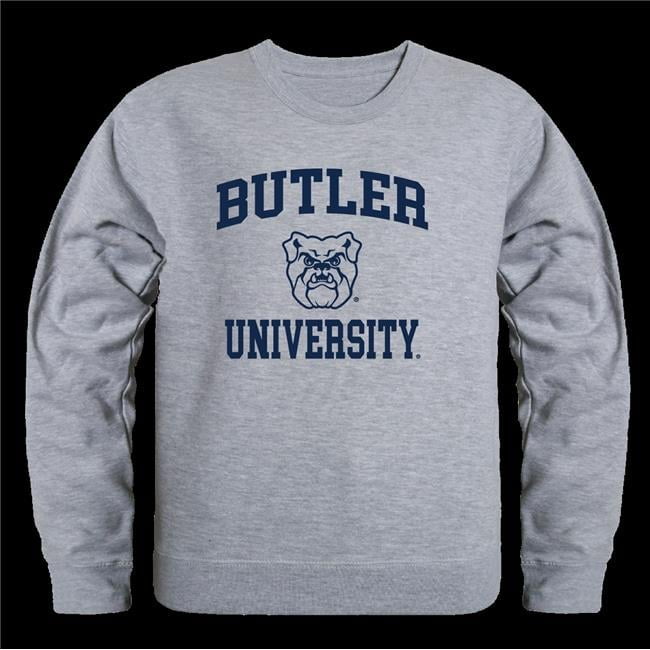 Butler University Bulldogs Seal Crewneck Sweatshirt Heather Grey Medium Walmart