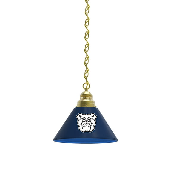 Butler University Pendant Light with Brass Fixture