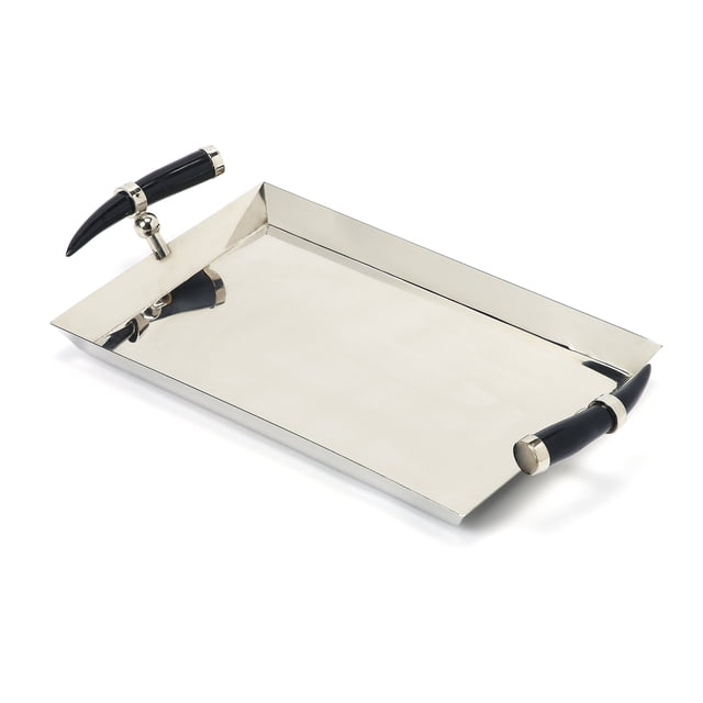 Butler Vito Stainless Steel Rectangular Serving Tray - Walmart Business ...
