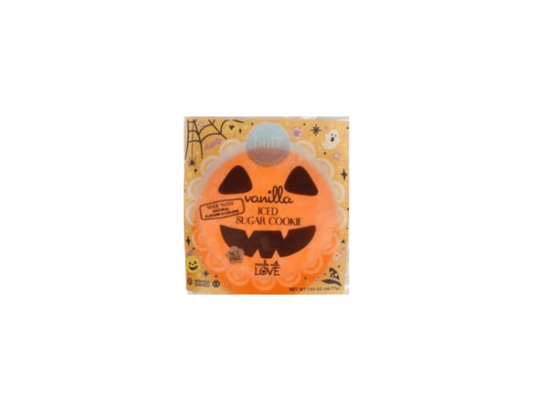 Butr Baking Co. Jack-O-Lantern Single Serve Cookie, 1ct