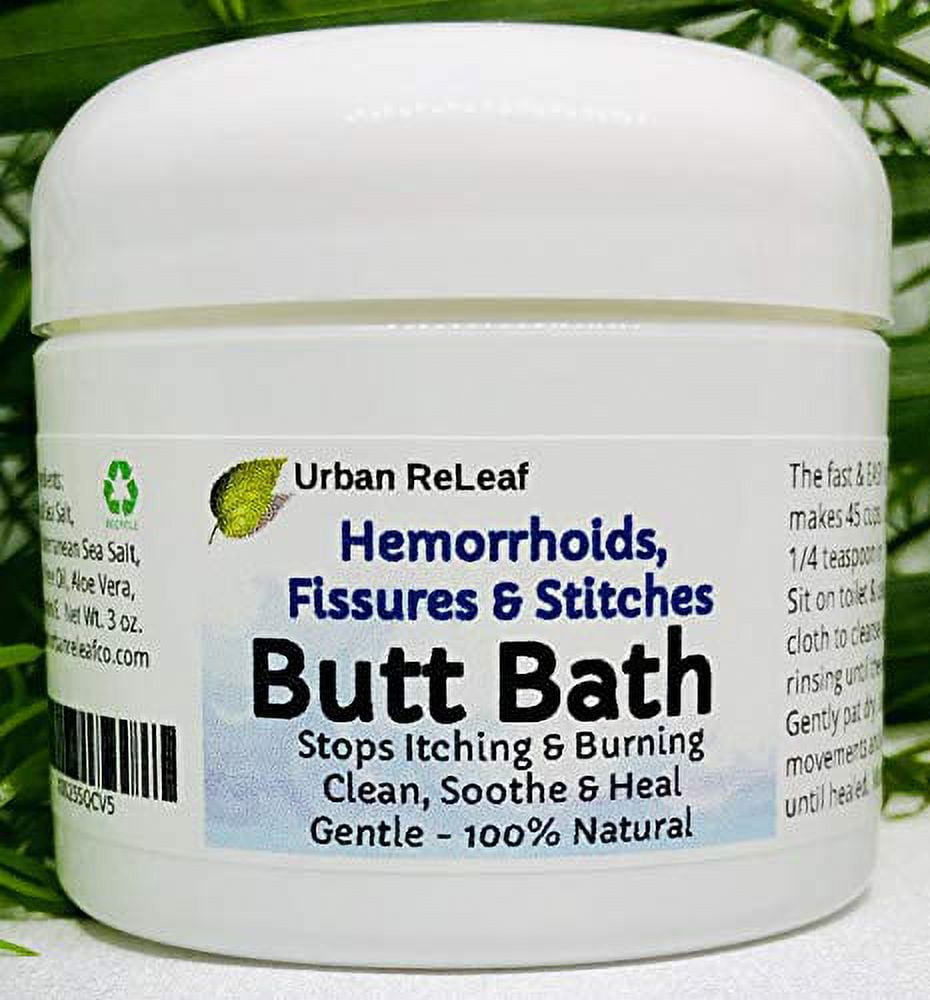 Butt Bath ! Hemorrhoids, Fissures & Stitches. Stops Itching & Burning