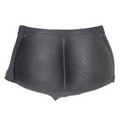 Butt Booster Mens Underwear Padded Booty Backside Buttocks Enhancer Boyshort Brief, Large