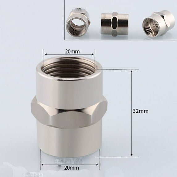 Butt Joint Internal Stainless steel Threaded Female-Male Home Improvement Pipe Fittings Adapter Hardware Plumbing fitting 4