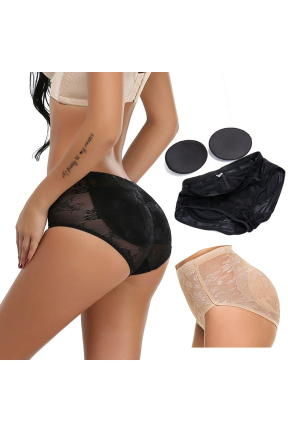 Butt Lifter Padded Panties, Kiwi-Rata Hip Enhancer Sexy Shaper Underwear